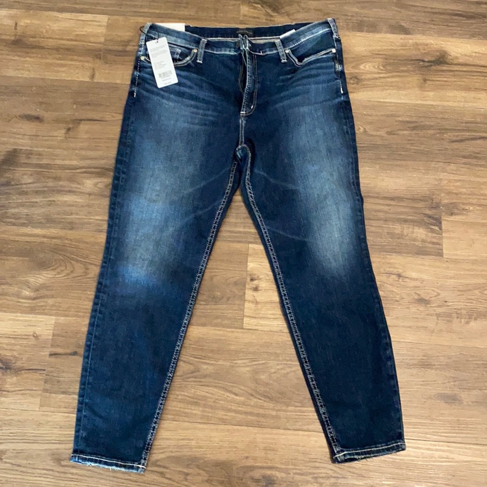 Silver jeans